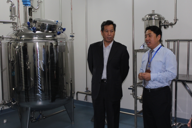 山東省藥監局局長來訪