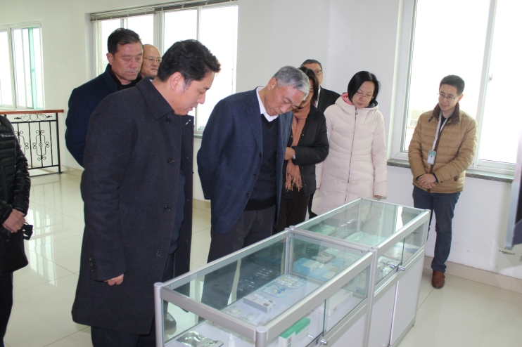 山東省藥監局副局長來訪
