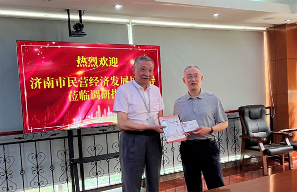 濟南市民營經濟發展局潘榮慶局長來訪